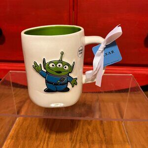 NEW Disney Rae Dunn Prepare To Be Chosen Little Green Man Toy Story mug NWT